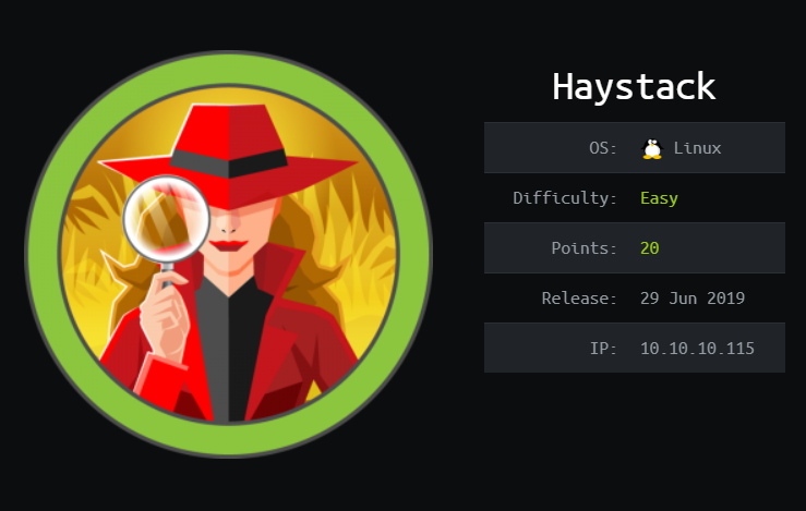 Hack the Box - Haystack