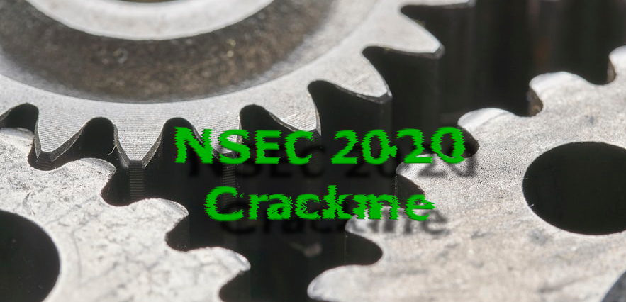 NSEC 2020 - Crackme
